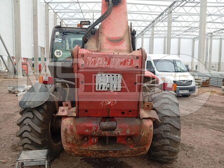 Диагностика неисправностей телескопического погрузчика MANITOU MT-X 733 - 4
